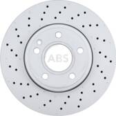 Brake disc set (2) A.B.S. - 18208