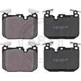 Front brake pad set (4 pcs) A.B.S. - 35005