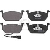 Front brake pad set (4 pcs) A.B.S. - 35068