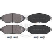 Front brake pad set (4 pcs) A.B.S. - 35077