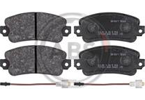 Front brake pad set (4 pcs)