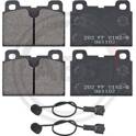 Front brake pad set (4 pcs) A.B.S. - 36468