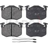 Front brake pad set (4 pcs) A.B.S. - 36544