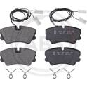 Front brake pad set (4 pcs) A.B.S. - 36592
