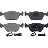 Front brake pad set (4 pcs) A.B.S. - 36880