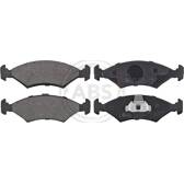 Front brake pad set (4 pcs) A.B.S. - 36997