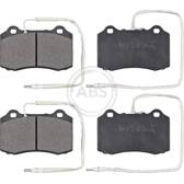 Front brake pad set (4 pcs) A.B.S. - 37049
