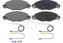 Front brake pad set (4 pcs)