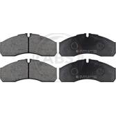 Front brake pad set (4 pcs) A.B.S. - 37379