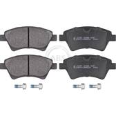 Front brake pad set (4 pcs) A.B.S. - 37397