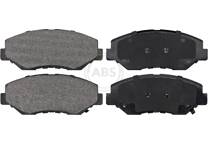 Front brake pad set (4 pcs)