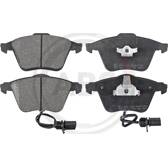 Front brake pad set (4 pcs) A.B.S. - 37426
