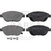 Front brake pad set (4 pcs) A.B.S. - 37564