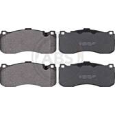 Front brake pad set (4 pcs) A.B.S. - 37689