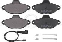 Front brake pad set (4 pcs)