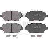 Front brake pad set (4 pcs) A.B.S. - 37956