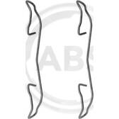 Kit d'accessoires (plaquette de frein) A.B.S. - 1187Q