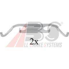 Kit d'accessoires (plaquette de frein) A.B.S. - 1222Q