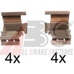 Kit d'accessoires (plaquette de frein) A.B.S. - 1298Q