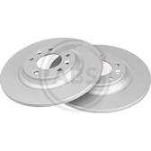 Brake disc set (2) A.B.S. - 17555