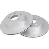 Brake disc set (2) A.B.S. - 17632
