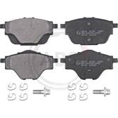 Rear brake pad set (4 pcs) A.B.S. - 35019