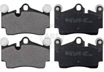 Rear brake pad set (4 pcs)