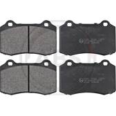 Rear brake pad set (4 pcs) A.B.S. - 37388