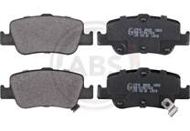 Rear brake pad set (4 pcs)