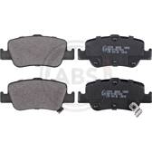 Rear brake pad set (4 pcs) A.B.S. - 37616