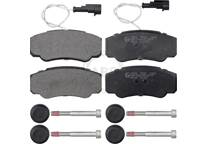 Rear brake pad set (4 pcs)
