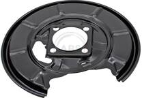 Splash Panel, brake disc