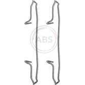 Tillbehörssats- skivbromsbelägg A.B.S. - 1159Q