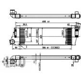 Intercooler (air exchanger) (LORO) ABAKUS - 042-018-0002