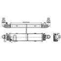 Intercooler (air exchanger) (LORO) ABAKUS - 054-018-0005