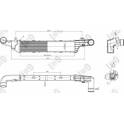 Intercooler, charger ABAKUS - 054-018-0013