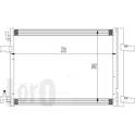 Condenseur de climatisation (LORO) ABAKUS - 037-016-0032