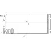 Condenseur de climatisation (LORO) ABAKUS - 042-016-0043