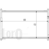 Condenseur de climatisation (LORO) ABAKUS - 050-016-0003