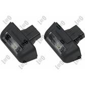 POPMOTORZ LED Éclairage de plaque d'immatriculation Auto avec Canbus Sans Erreur 3014 SMD Blanc Installation Facile pour Ford Transit MK5 MK6 MK7 1985-2014, 2 Pièces