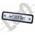 Jeu de 2 feux éclaireurs de plaque (LORO) ABAKUS - 037-20-900LED