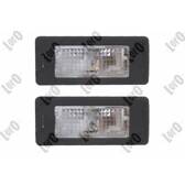 Feu éclaireur de plaque (LORO) ABAKUS - 053-14-905LED