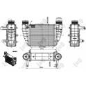 Intercooler, inlaatluchtkoeler ABAKUS - 003-018-0014
