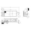 Intercooler, inlaatluchtkoeler ABAKUS - 009-018-0003