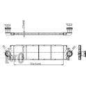 Intercooler, inlaatluchtkoeler ABAKUS - 053-018-0007