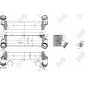 Intercooler (scambiatore d'aria) (LORO) ABAKUS - 004-018-0009