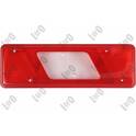 Lens, tail light assembly ABAKUS - 017-70-881