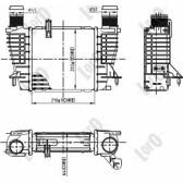 Intercambiador de aire (LORO) ABAKUS - 042-018-0003