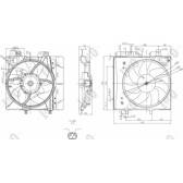 Ventilateur (refroidissement moteur) (LORO) ABAKUS - 009-014-0007