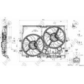 Ventilateur (refroidissement moteur) (LORO) ABAKUS - 016-014-0014